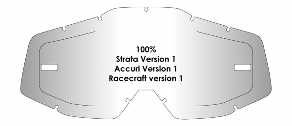 100% Opening Lens System | Strata 1 / Accuri 1 / Racecraft 1
